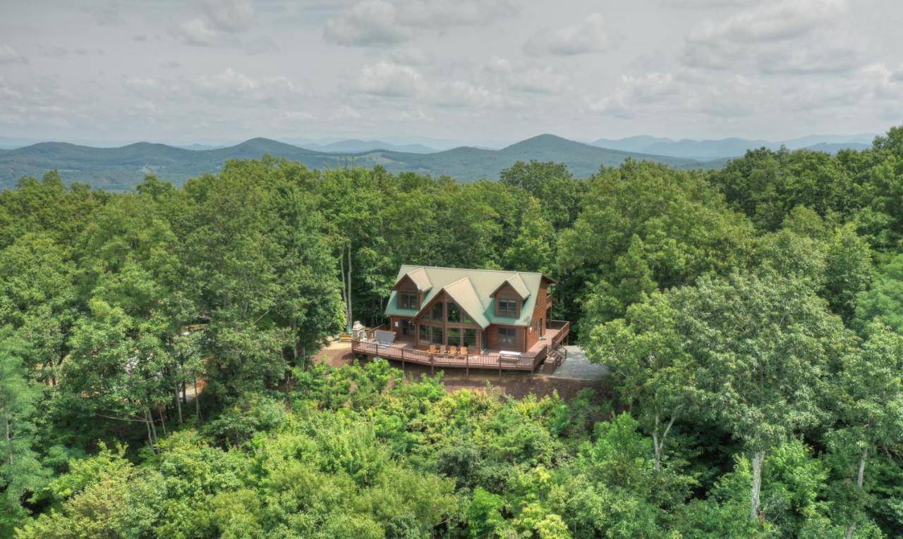 Champagne Chalet - Cuddleup Villa Morganton ภายนอก รูปภาพ